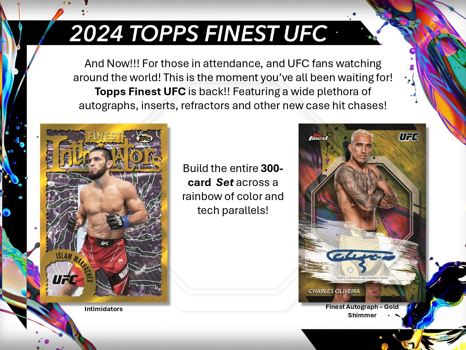 Topps Finest UFC 2024 - Mega Box、mySite、waistdrama