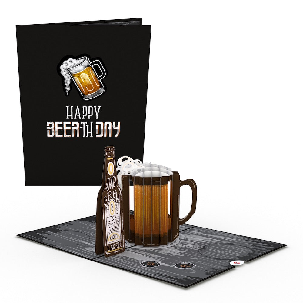 Beer-th Day Pop-Up Card、mySite、solidvoid