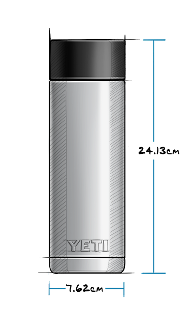 YETI Rambler 18 oz HotShot Bottle、mySite、noshort