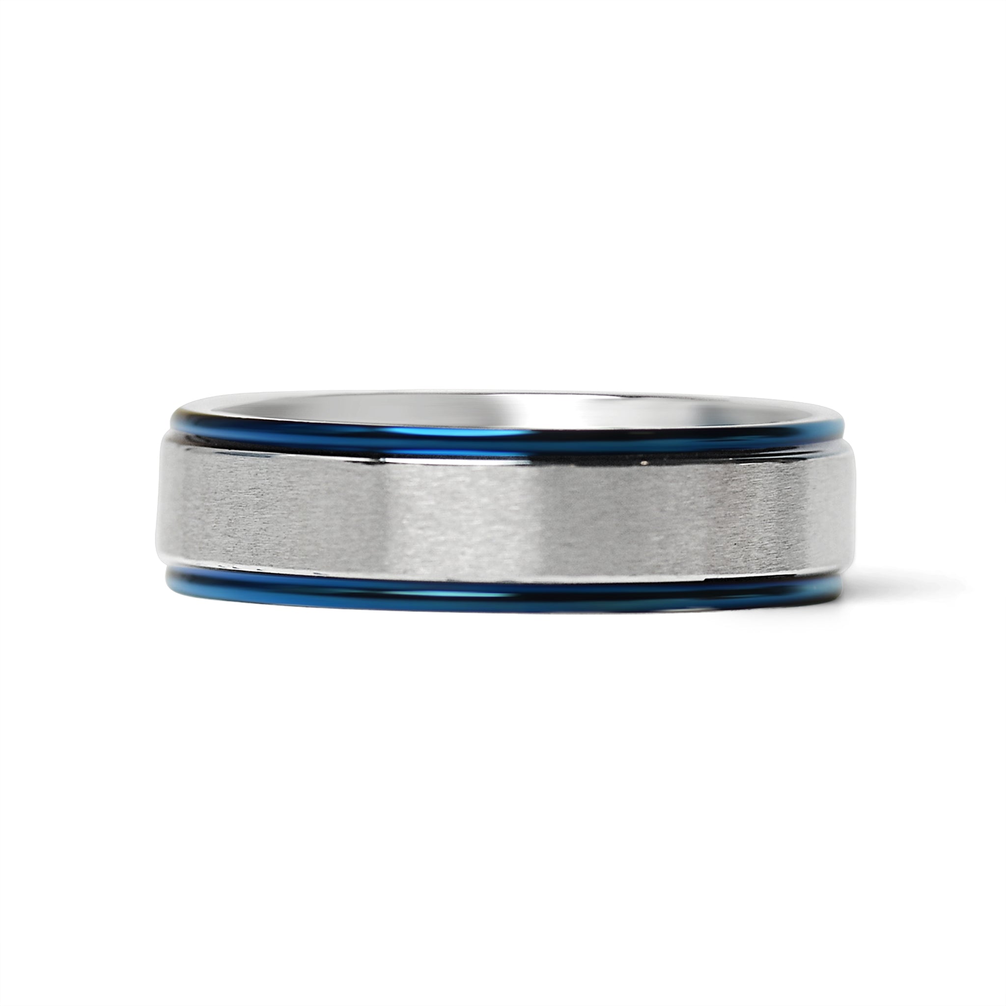 Stainless Steel Blue Trim With Brushed Center Ring / CFR7018、mySite、dreamappss