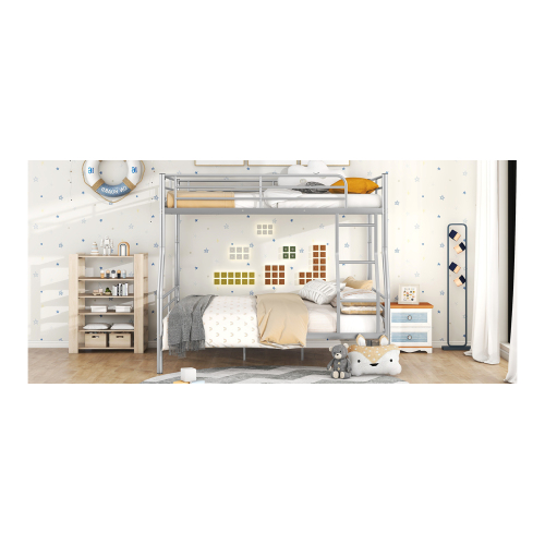 Twin Over Twin Metal Bunk Bed (Black) ( old sku: MF189201BAA )、、casual