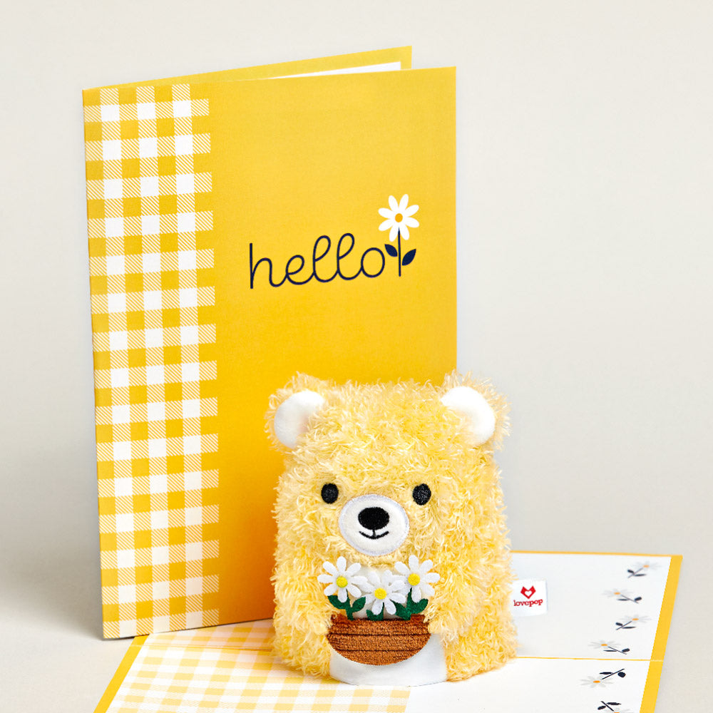 Daisy Greetings Plushpop Card、mySite、solidvoid