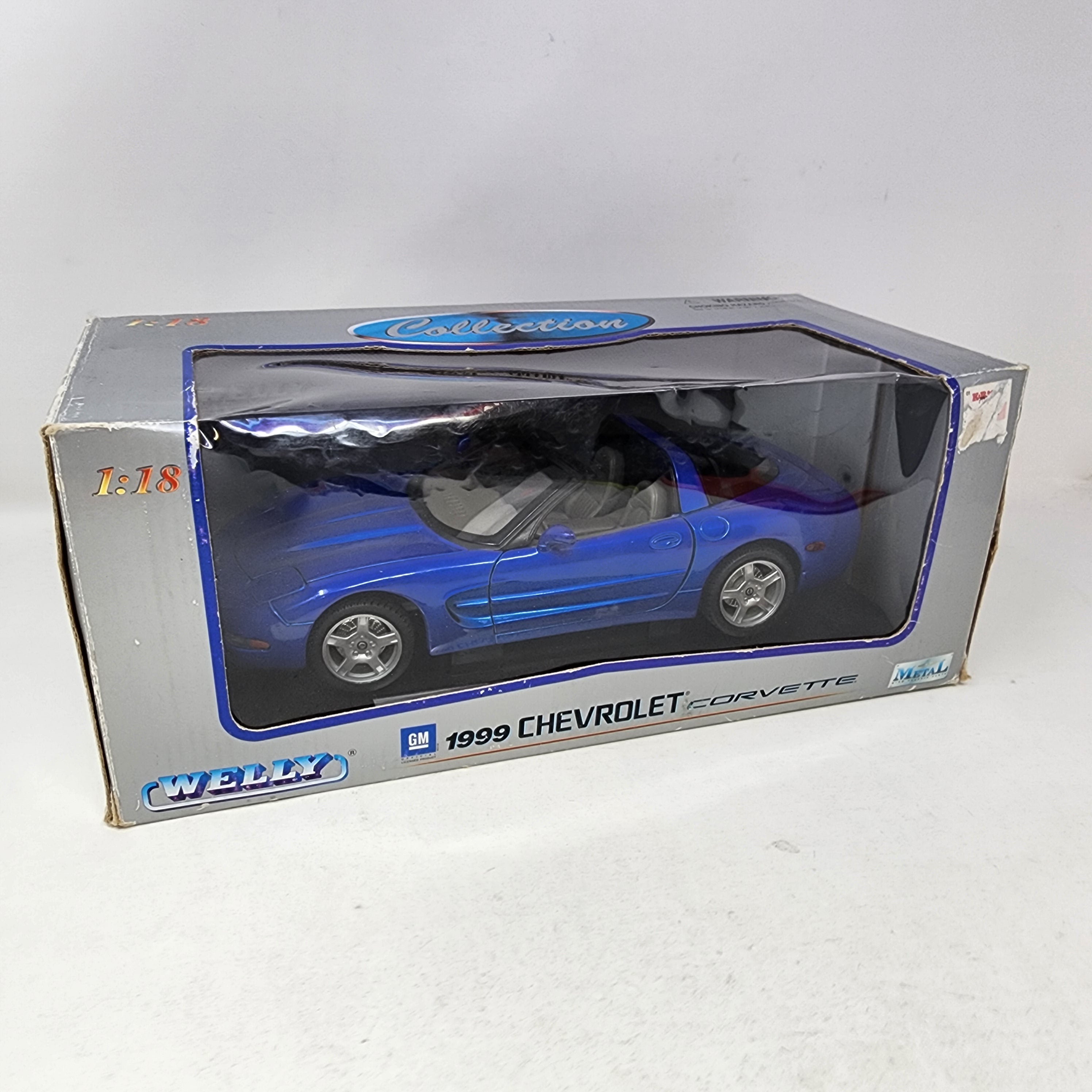 1999 Chevrolet Corvette * Blue * Welly Collectibles 1/18 Scale、mySite、hgirdovlk
