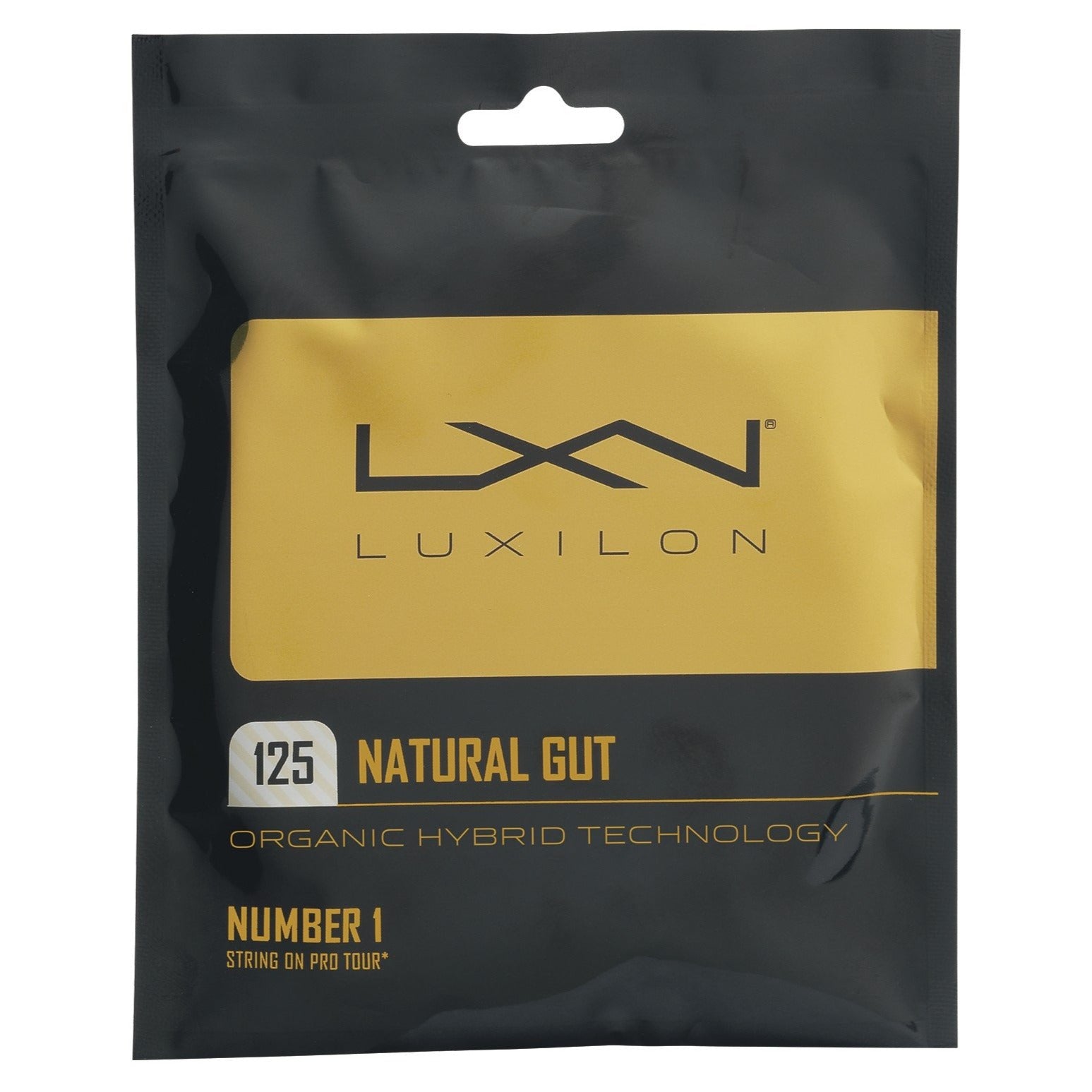 Luxilon Natural Gut 16L/1.25 Tennis String (Natural)、mySite、neckold