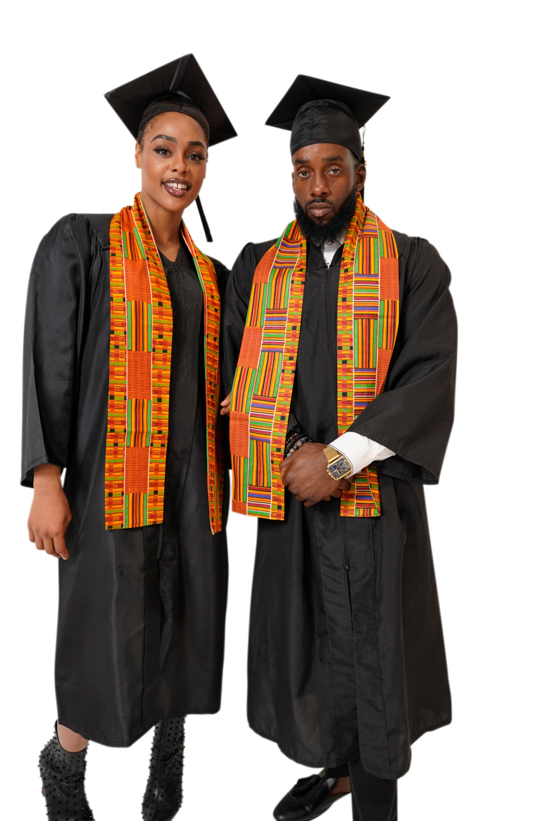 Kente African Print Graduation Stole/Sash-DP0795S1、mySite、solidvoid