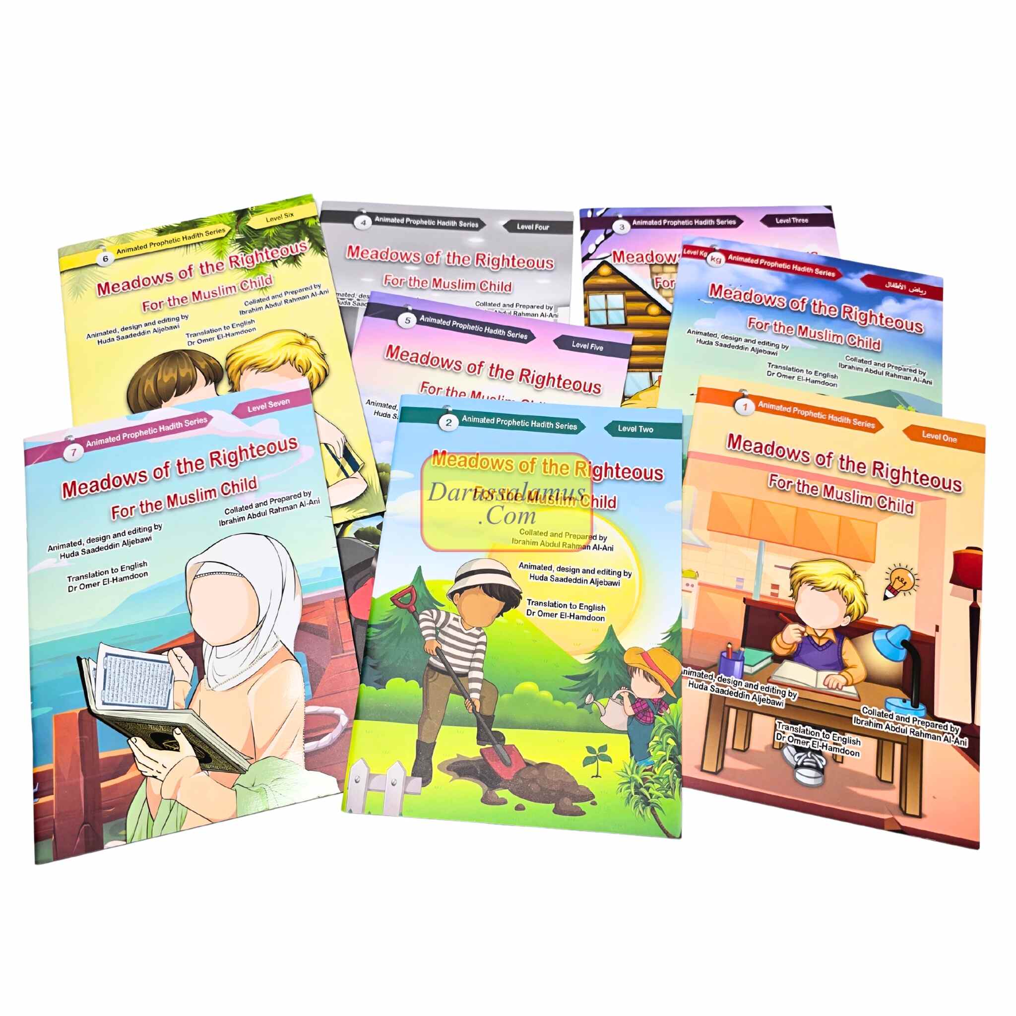 Meadows of the Righteous For the Muslim Child (8 Books Set)、mySite、topwebapps