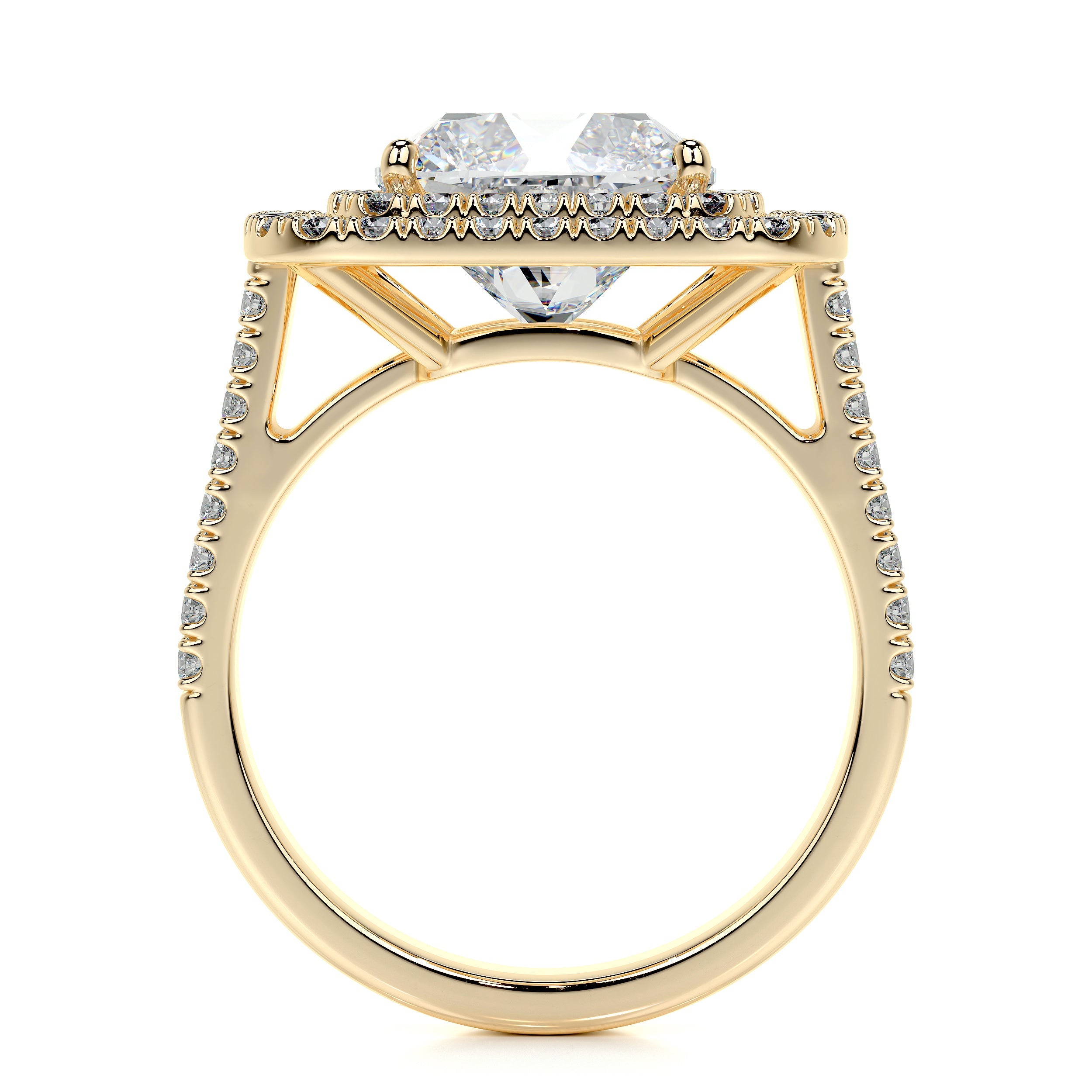 Piper Lab Grown Diamond Ring - 18K Yellow Gold、mySite、hinf8tx79