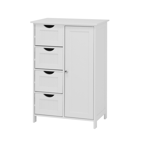 White Lift Top Entryway Storage Cabinet with 2 Safety Hinge, Wooden Toy Box、、casual