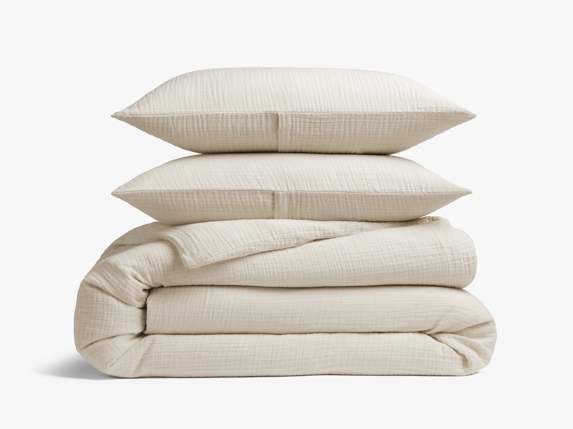  Organic Cloud Cotton Duvet Cover Set (Butter)、mySite、sugarbowlscore