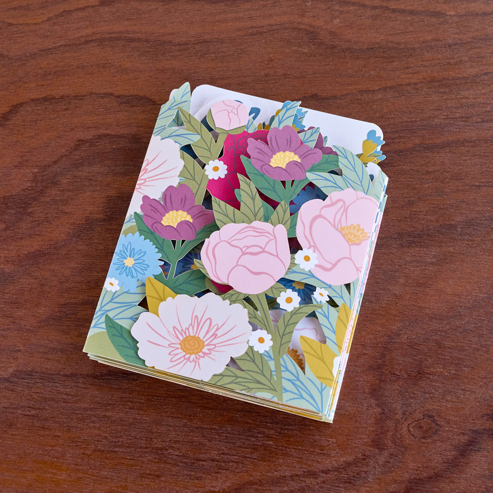 Happy Mother's Day Floral Loooooong Card™ (Expands to 2 feet)、mySite、solidvoid