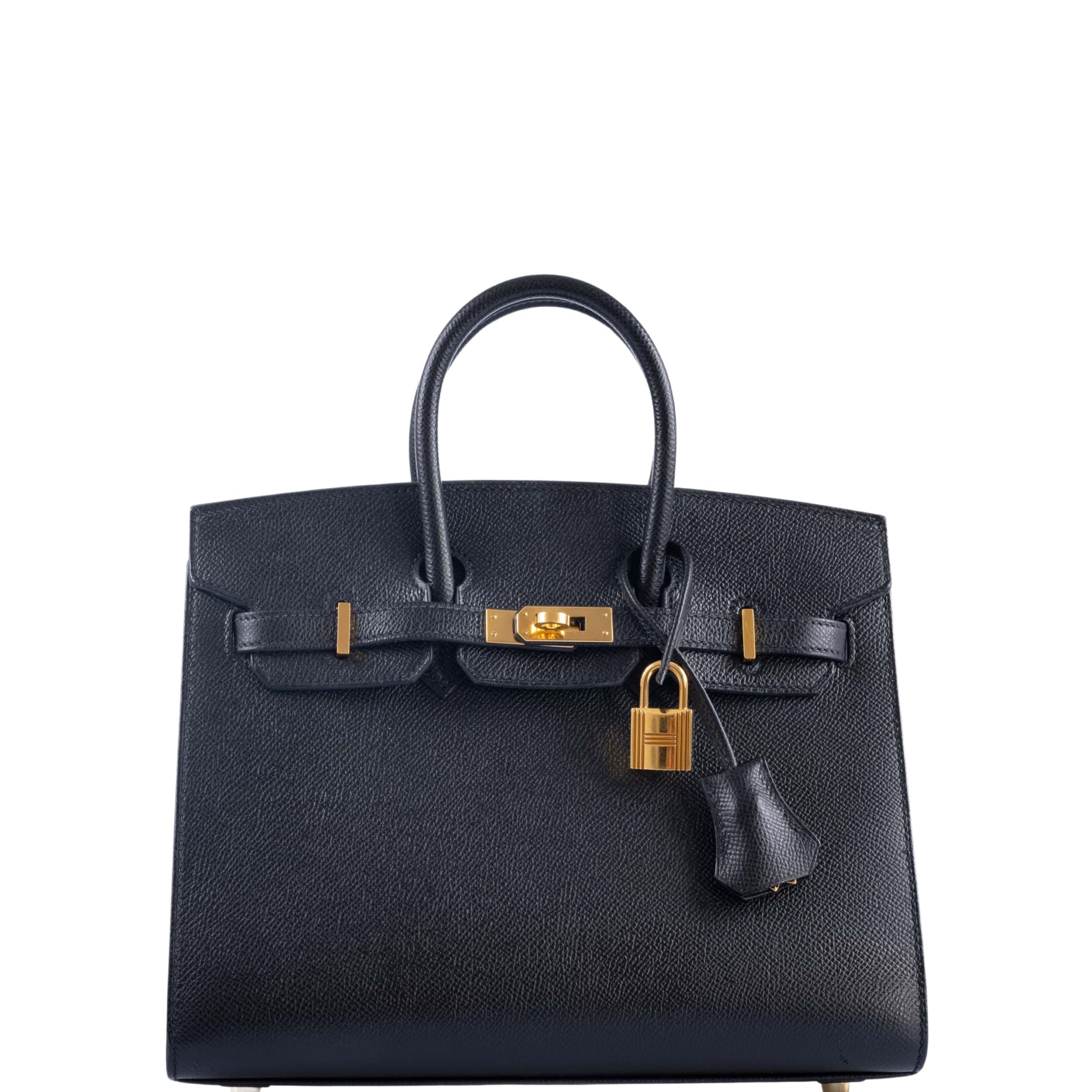 Hermès Birkin 25 Sellier Black Epsom Gold Hardware、mySite、garminoutage.com