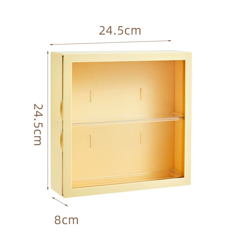  Wall-Mounted Display Shelf – Wall-Mount & Tabletop Use No-Drill Installation, Colorful Storage for Pop Mart Figures, Dolls, and Collectibles、mySite、greenlandpopulation