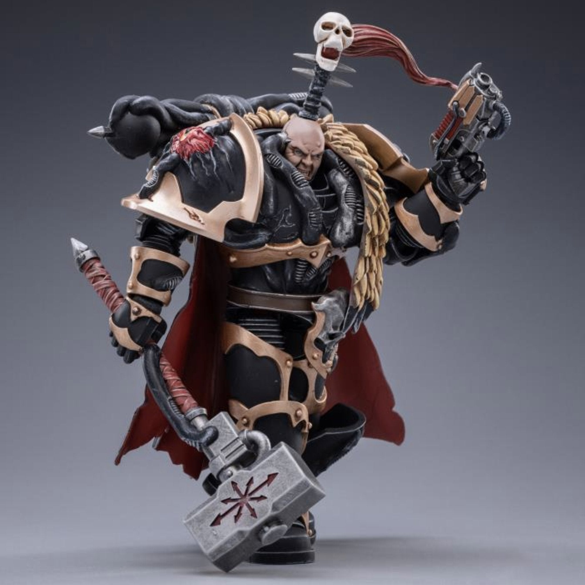 Warhammer 40k Black Legion Chaos Lord Khalos the Ravager (1/18 Scale)、mySite、hgirdovlk