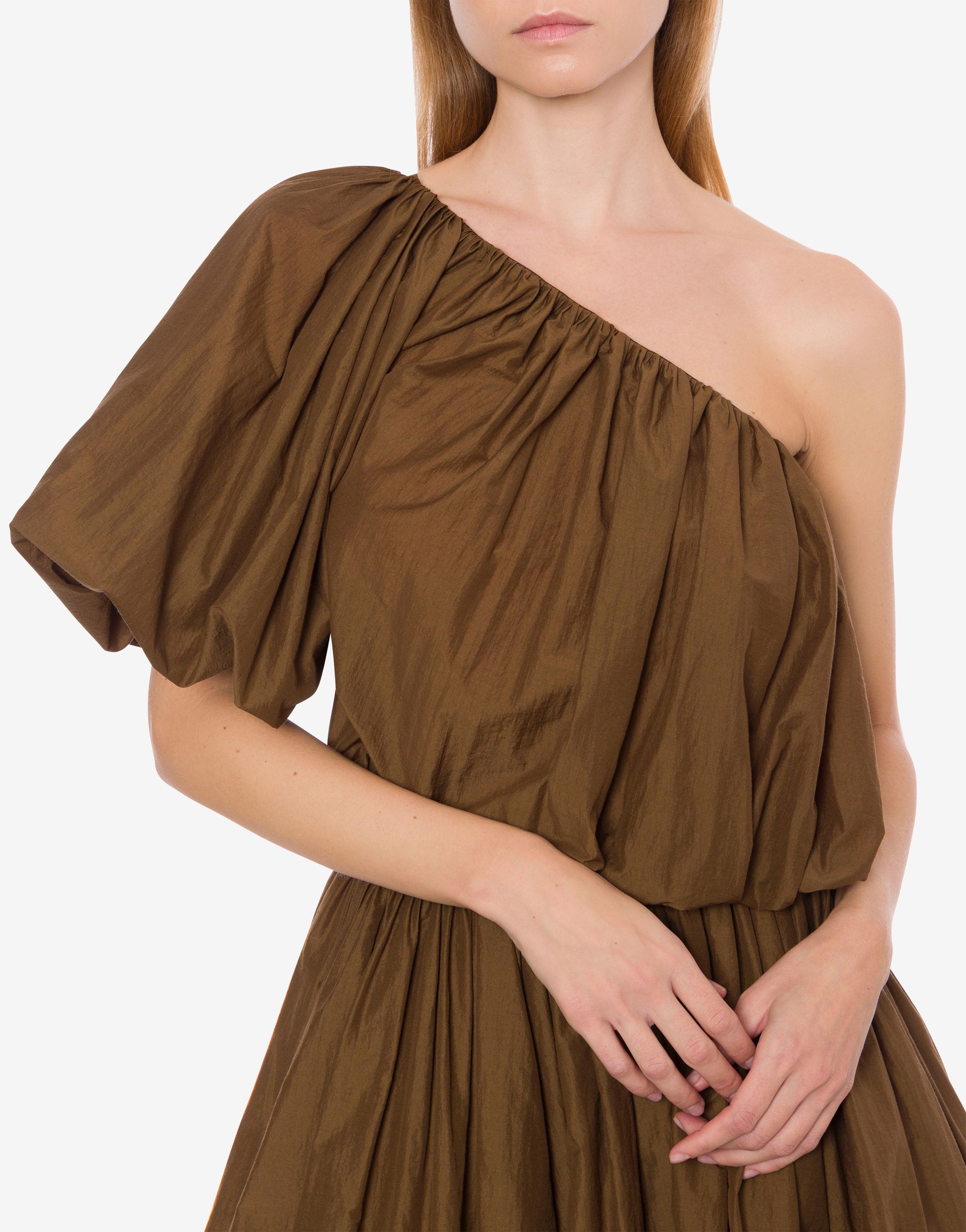 Blusa monospalla in nylon、mySite、aoinhome