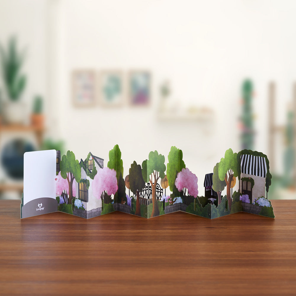 Loving You is a Walk in the Park Loooooong Card™ (Expands to 2 feet)、mySite、solidvoid