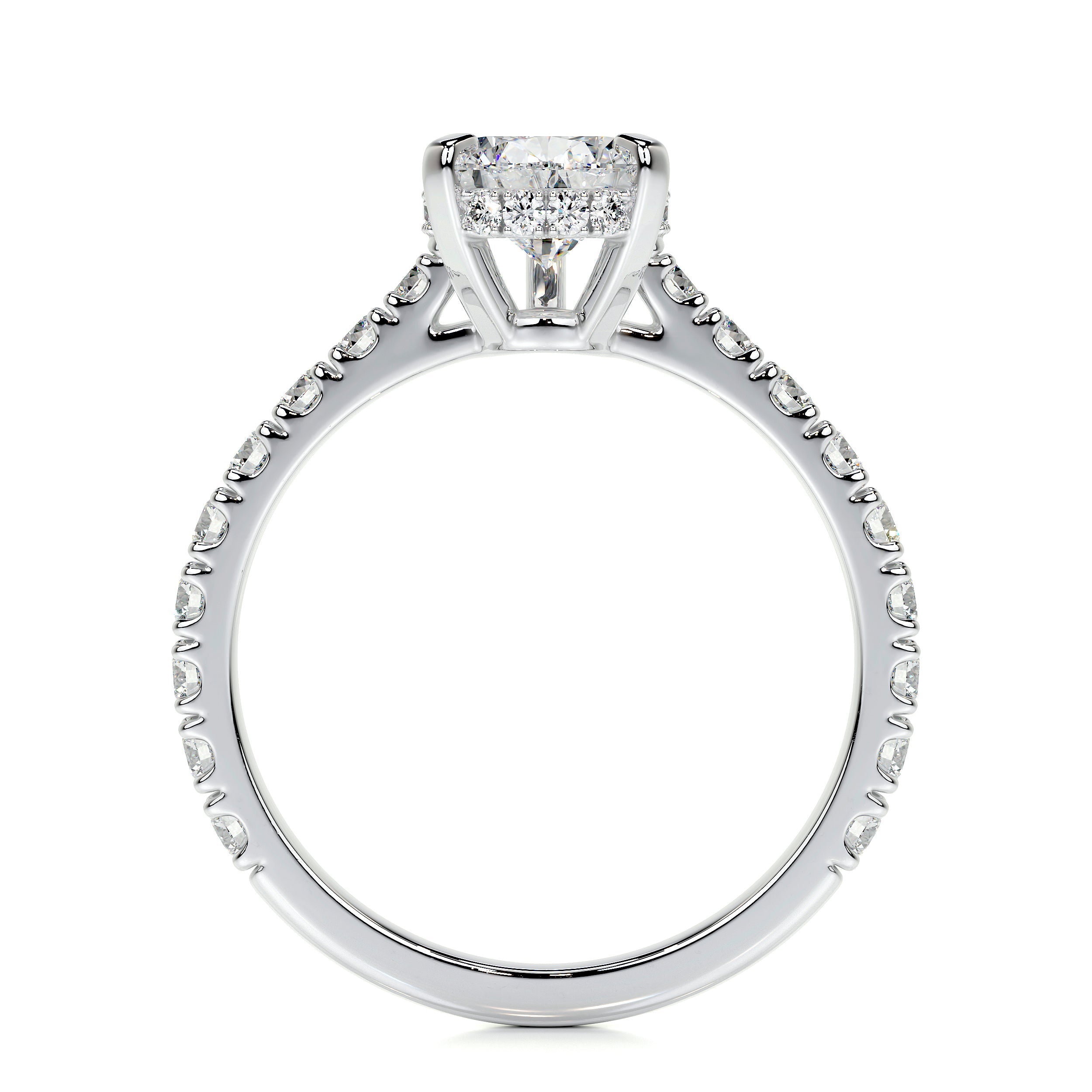 Mia Lab Grown Diamond Ring -14K White Gold、mySite、hinf8tx79