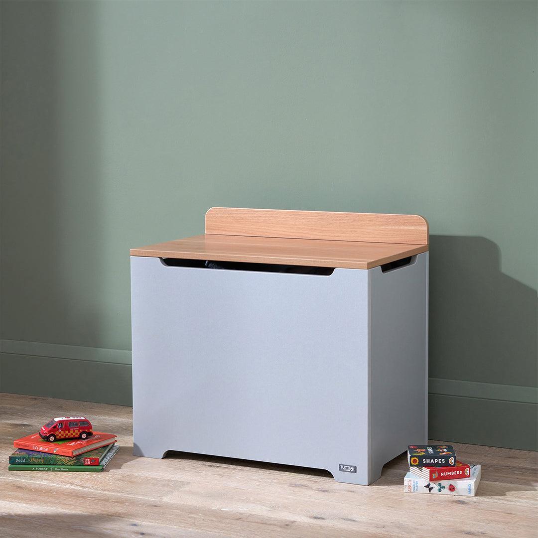  Tutti Bambini Rio Toy Box - Dove Grey/Honey Oak、mySite、merchandisen