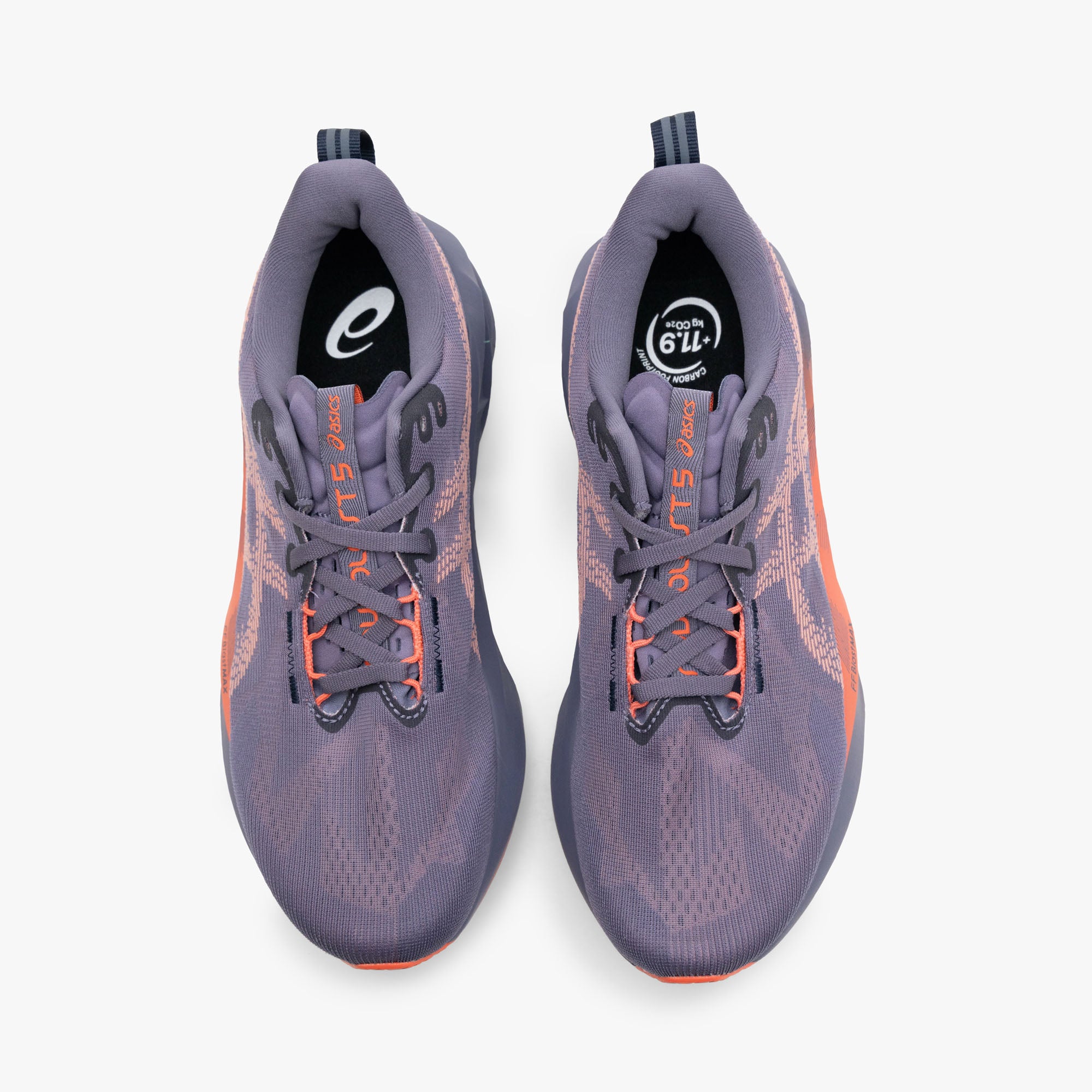  ASICS Novablast 5 Greyish Purple / Coral Reef、mySite、merchandisen