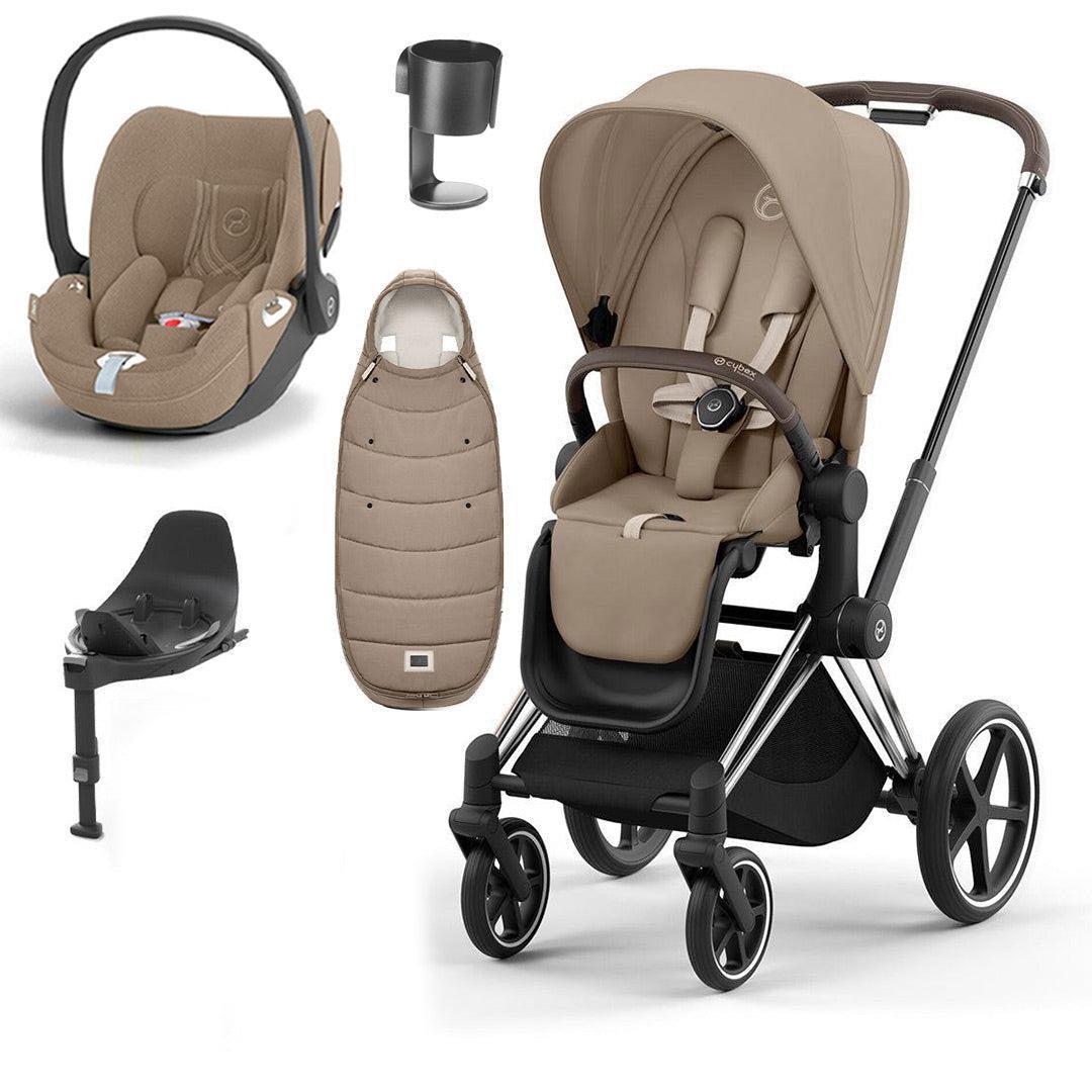  CYBEX Priam Cloud T Ultimate Travel System - Cozy Beige、mySite、merchandisen