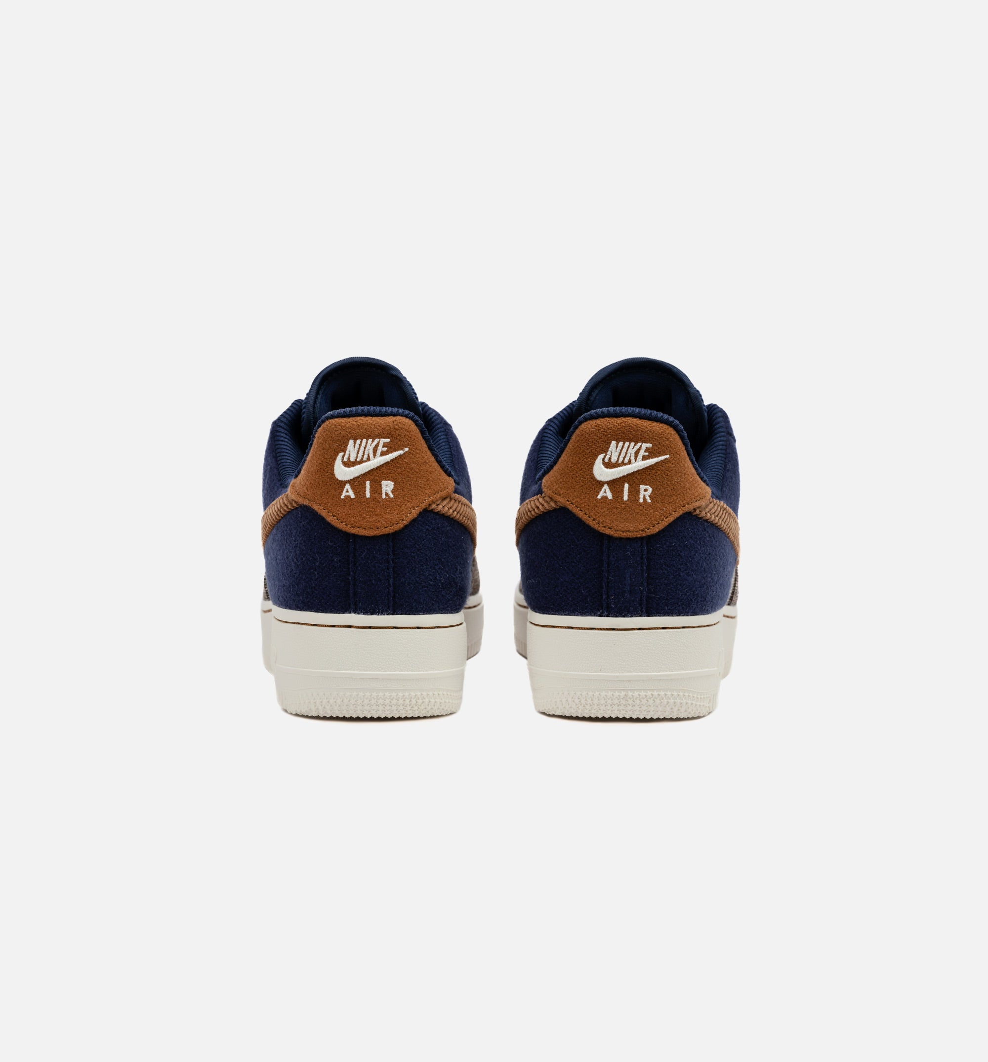 Air Force 1 Low Tweed Corduroy Mens Lifestyle Shoe - Midnight Navy/Ale Brown/Pale Ivory Free Shipping、mySite、dreamappss