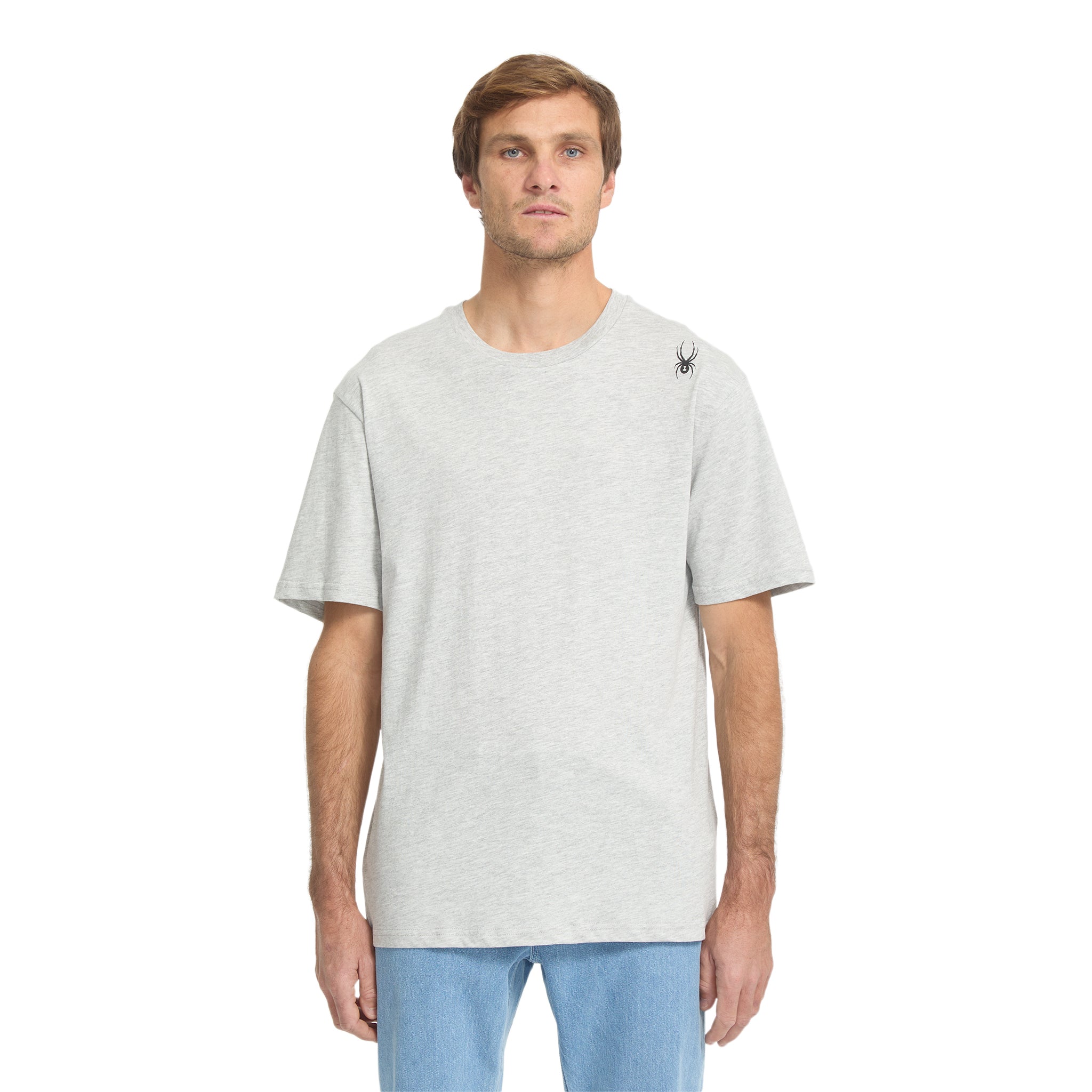 Men Bug Logo Short Sleeve Tee - Heather Grey、mySite、i-lightchina