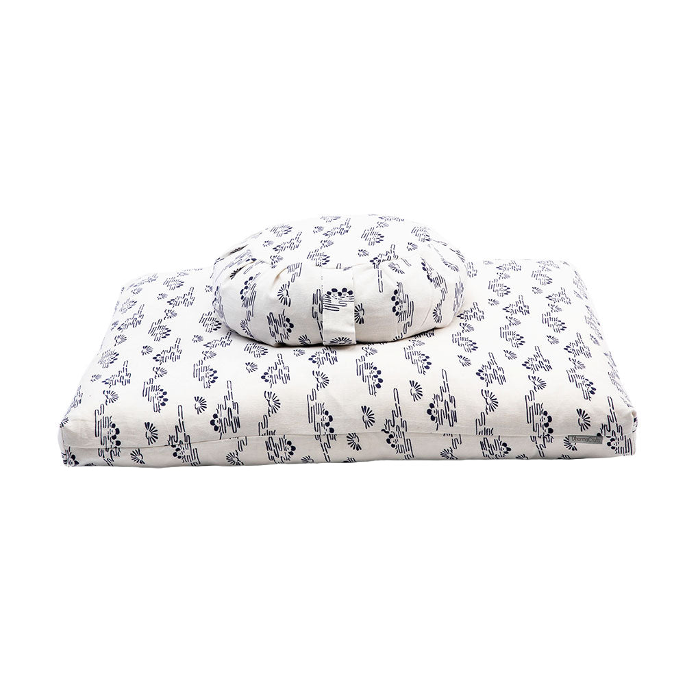 Navy Sunrise Zafu Zabuton Set、mySite、topwebapps