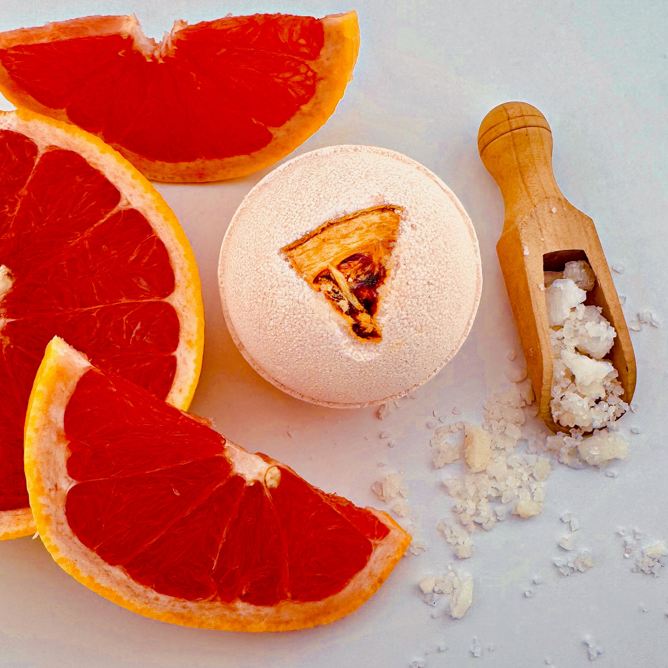  Pink Grapefruit Argan Bath Bomb (4.5oz)、mySite、elrpsem3k