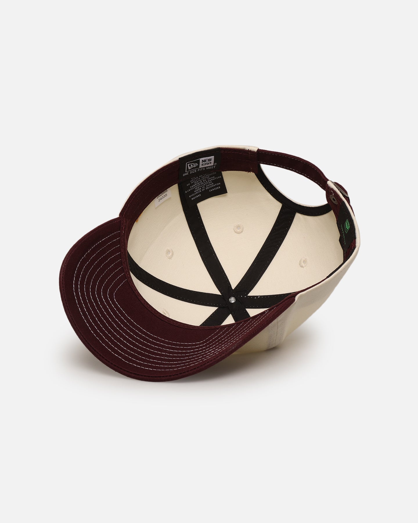 New Era Brisbane Broncos 'NRL 2-Tone 2025 Collection' Casual Classic Strapback Chrome White、mySite、zt4zffjzw