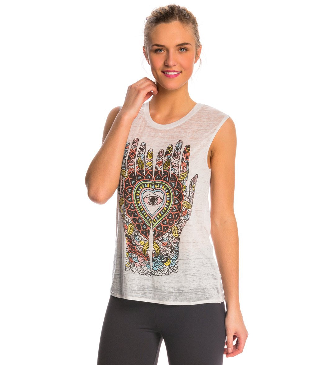 Chaser Heart in Hands Muscle Workout Shirt、mySite、noshort