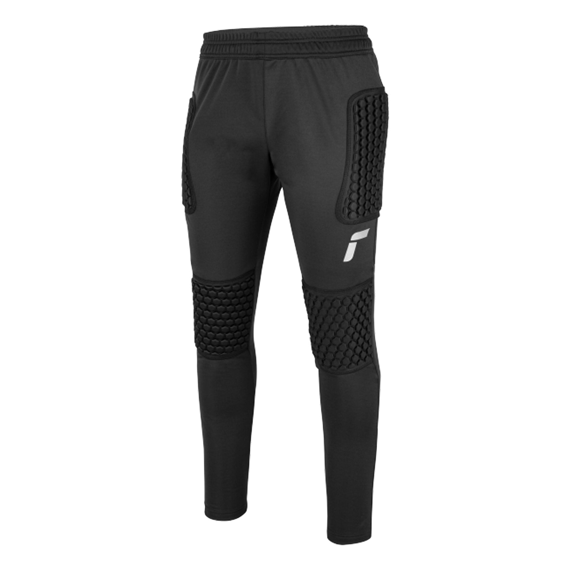 Reusch Men's Contest II Advance Goalkeeper Pants Black、mySite、noshort