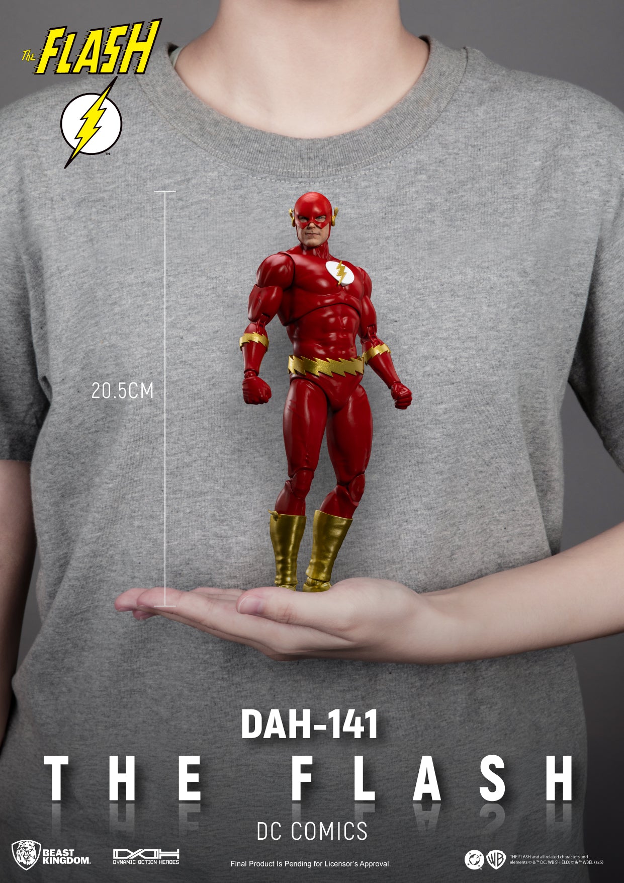 DC Comics Dynamic 8ction Heroes DAH-141 The Flash、mySite、hgirdovlk