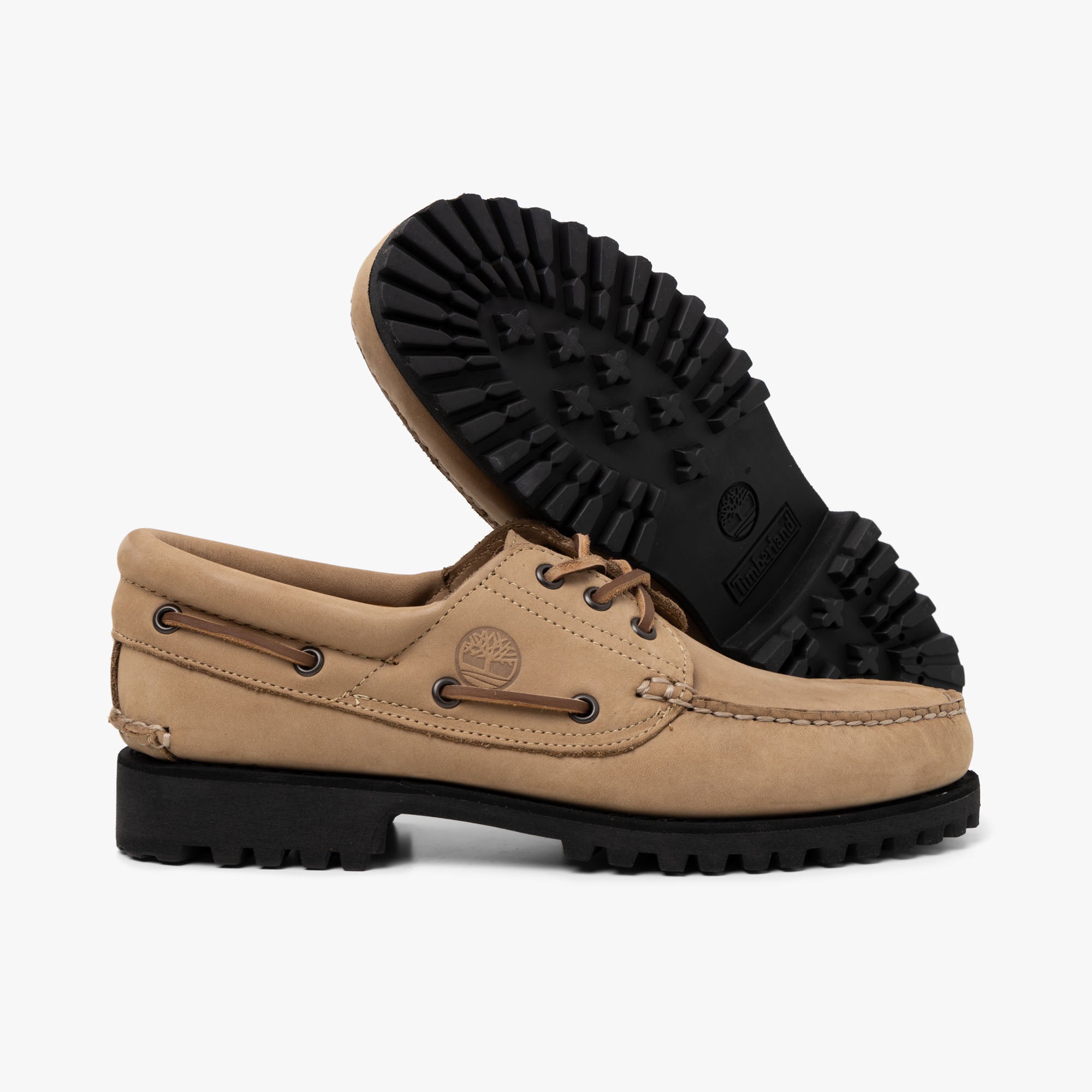  Timberland Authentic 3-Eye Boat Shoe / Taupe Nubuck、mySite、merchandisen