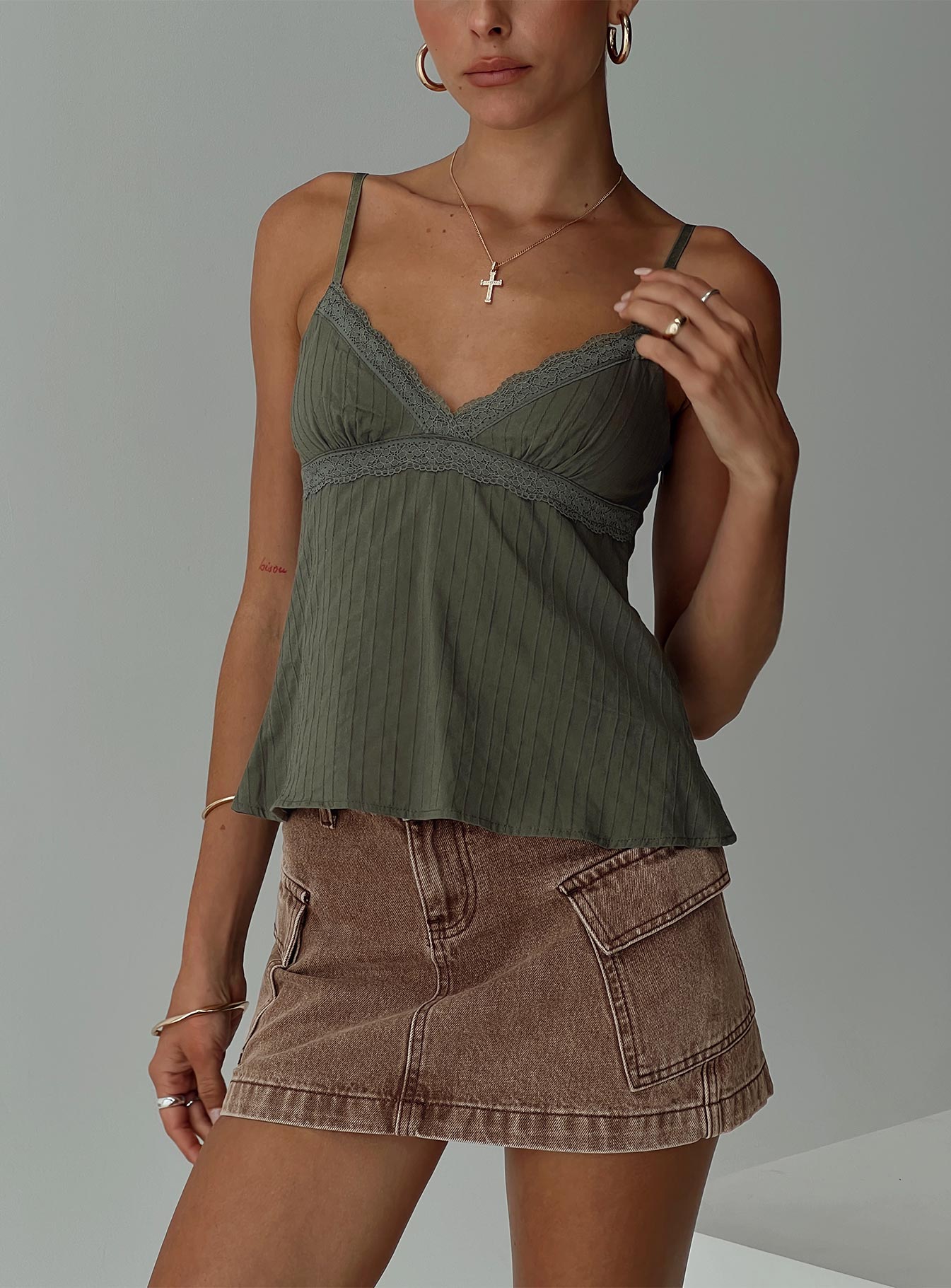 Lunya Top Green、mySite、solidvoid