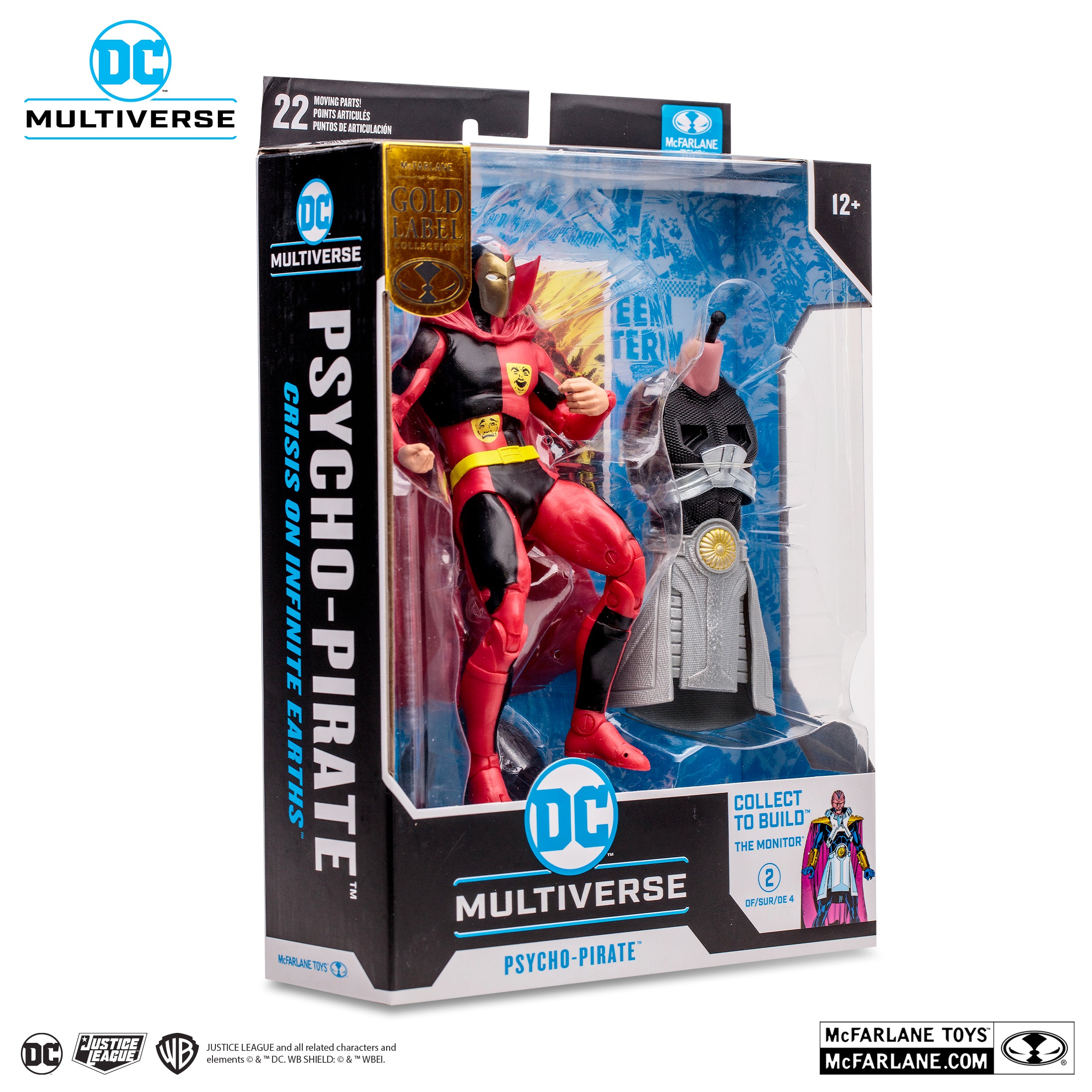 DC Multiverse Exclusive Gold Label Psycho-Pirate (Crisis on Infinite Earths)、mySite、hgirdovlk