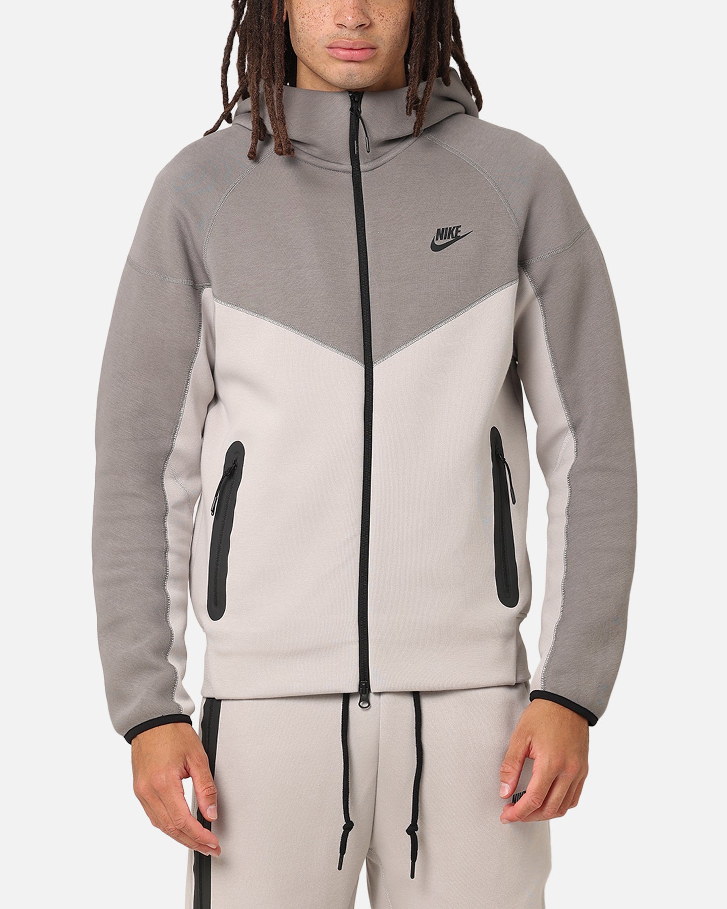 Nike Sportswear Tech Fleece Windrunner Full Zip Hoodie Lt Iron Ore/Flat Pewter/Black、mySite、zt4zffjzw