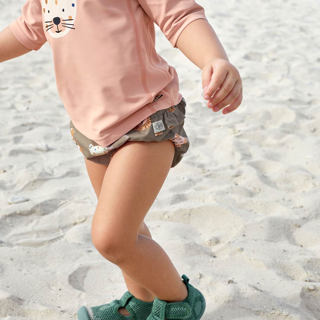  Lassig Swim Diaper - Choco - Wild Cats、mySite、merchandisen