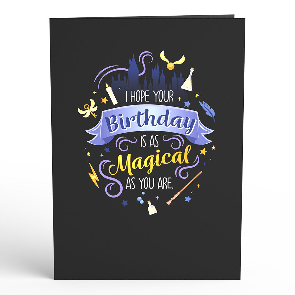 Harry Potter™ Hogwarts™ Birthday Pop-Up Card、mySite、solidvoid