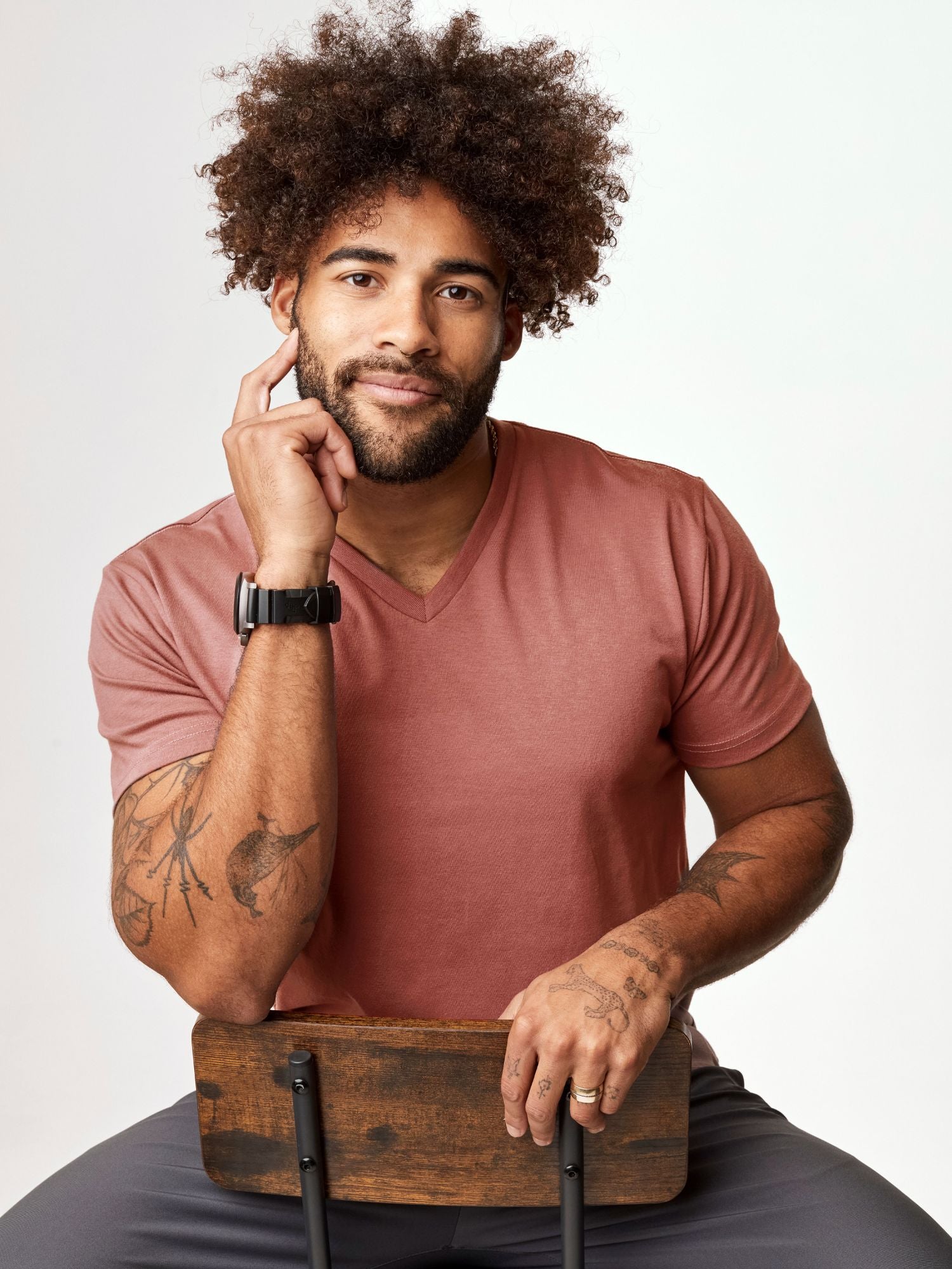  Dune Red V-Neck FINAL SALE、mySite、ghnorth