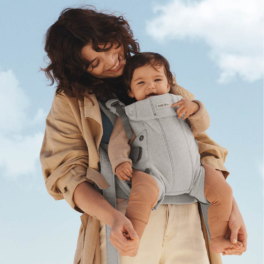  BabyBjörn Harmony Woven Mélange - Light Grey、mySite、merchandisen