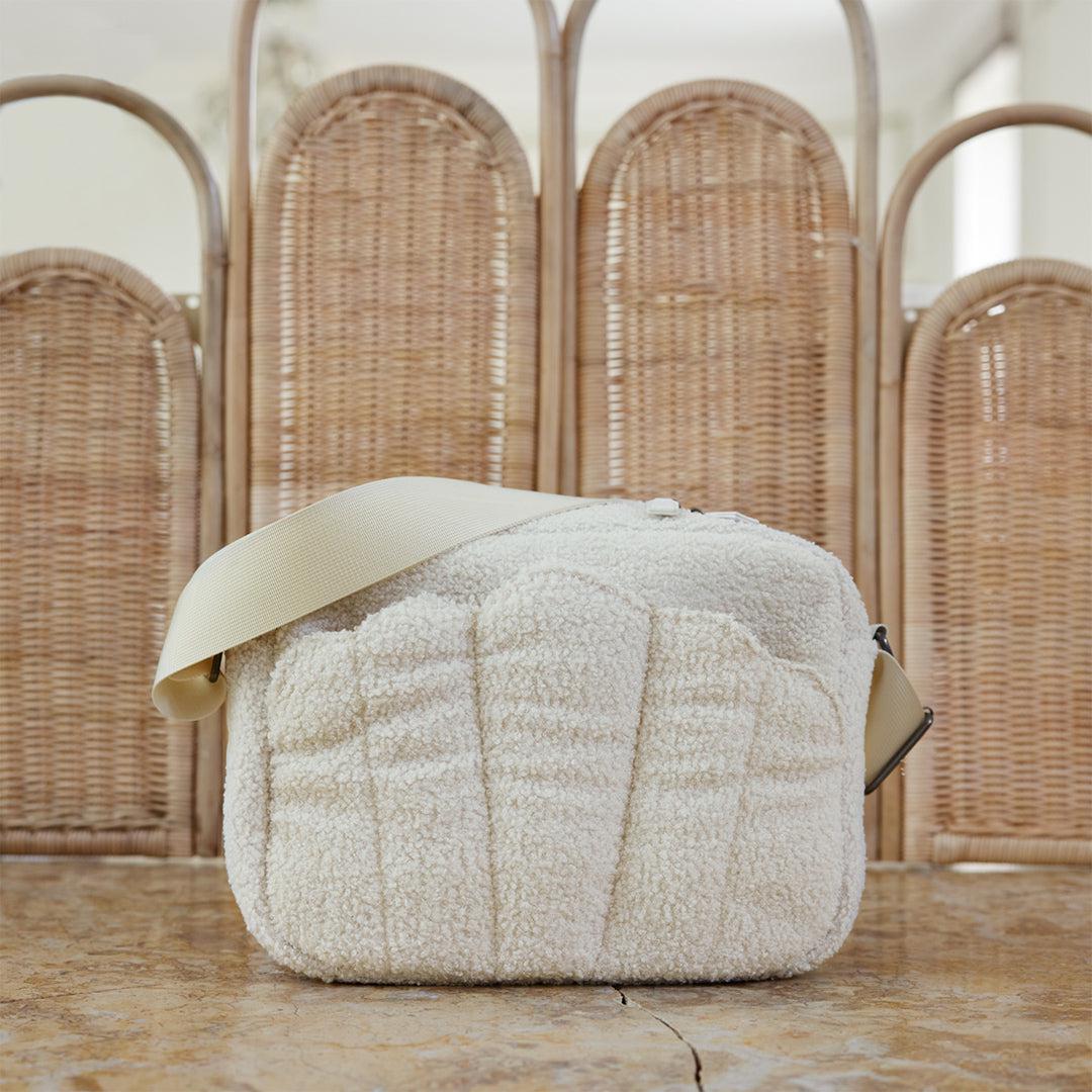  Elodie Details Changing Bag - White Bouclé、mySite、merchandisen