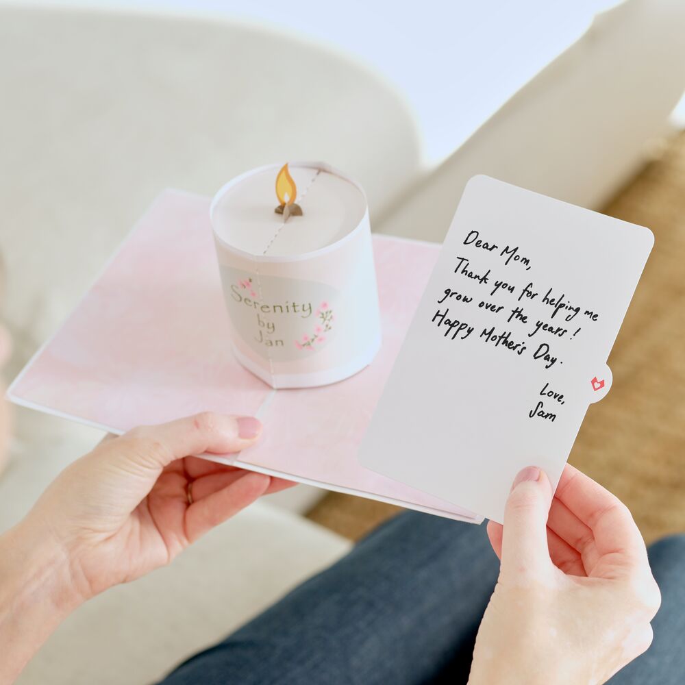 The Office Serene Mother's Day Pop-Up Card、mySite、solidvoid