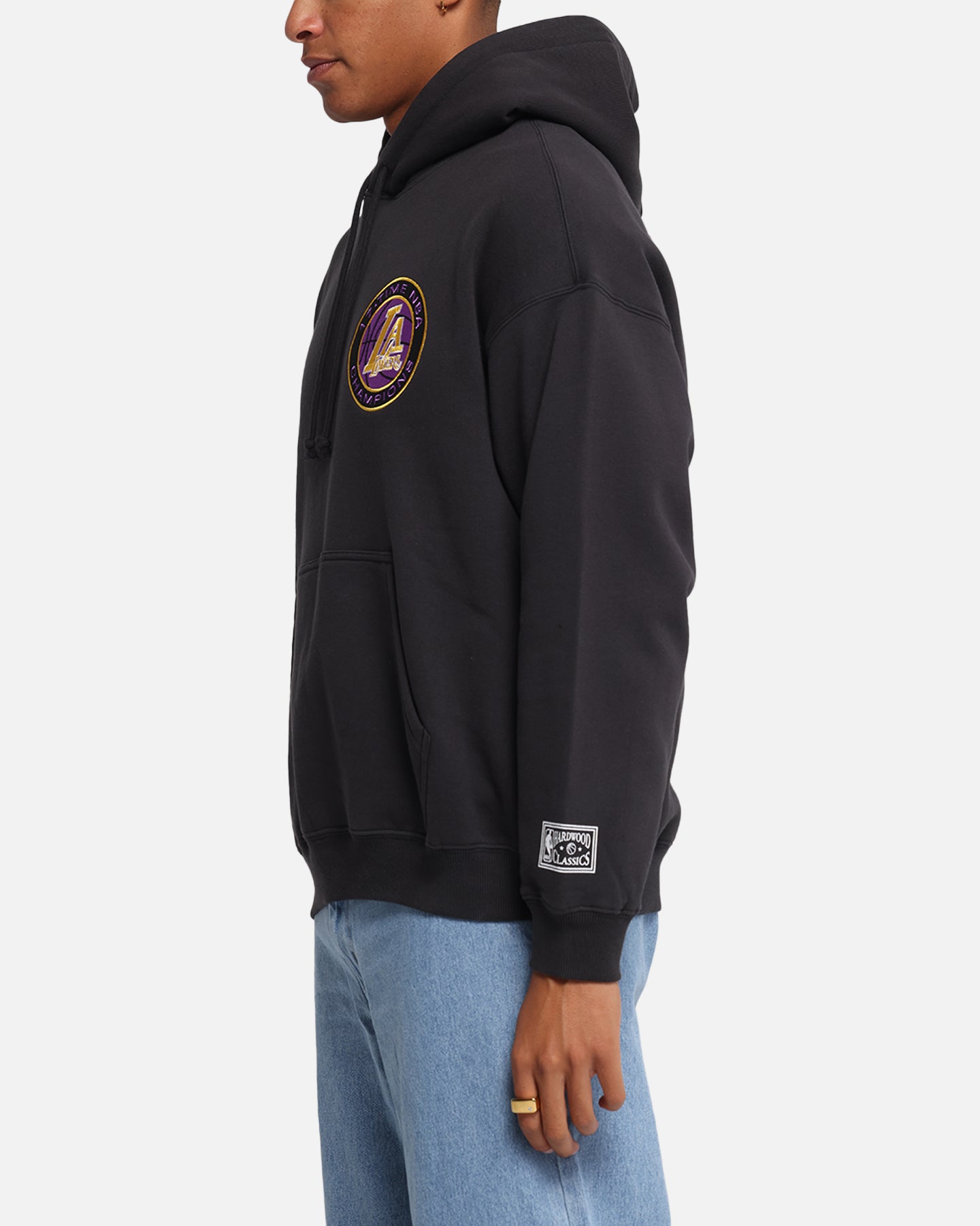 Mitchell & Ness Los Angeles Lakers National Champions Hoodie Faded Black、mySite、zt4zffjzw