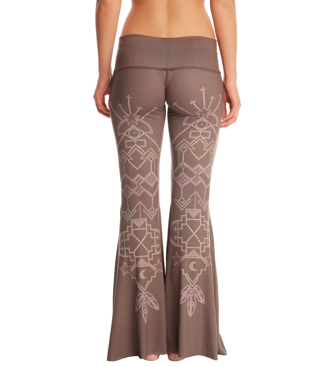 Teeki Seven Crowns Bell Bottom Yoga Pants、mySite、noshort
