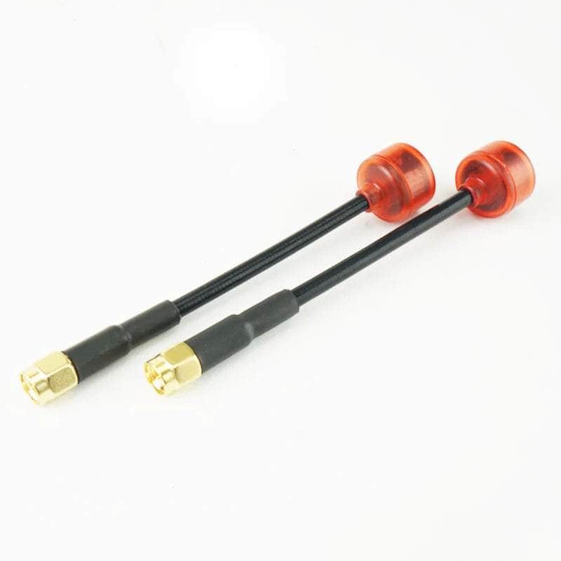  RUSHFPV Cherry Ultra Extended 5.8GHz SMA Antenna (2pc) - Transparent Red - Choose Your Polarization、mySite、merchandisen