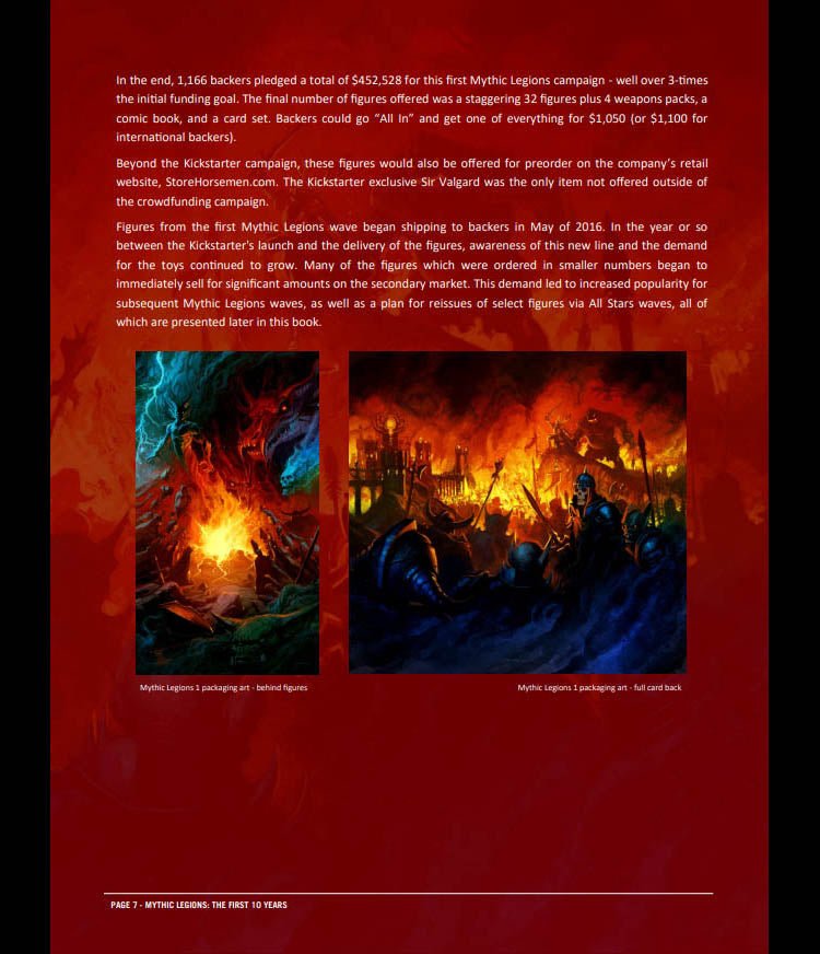 Mythic Legions: The First 10 Years、mySite、hgirdovlk