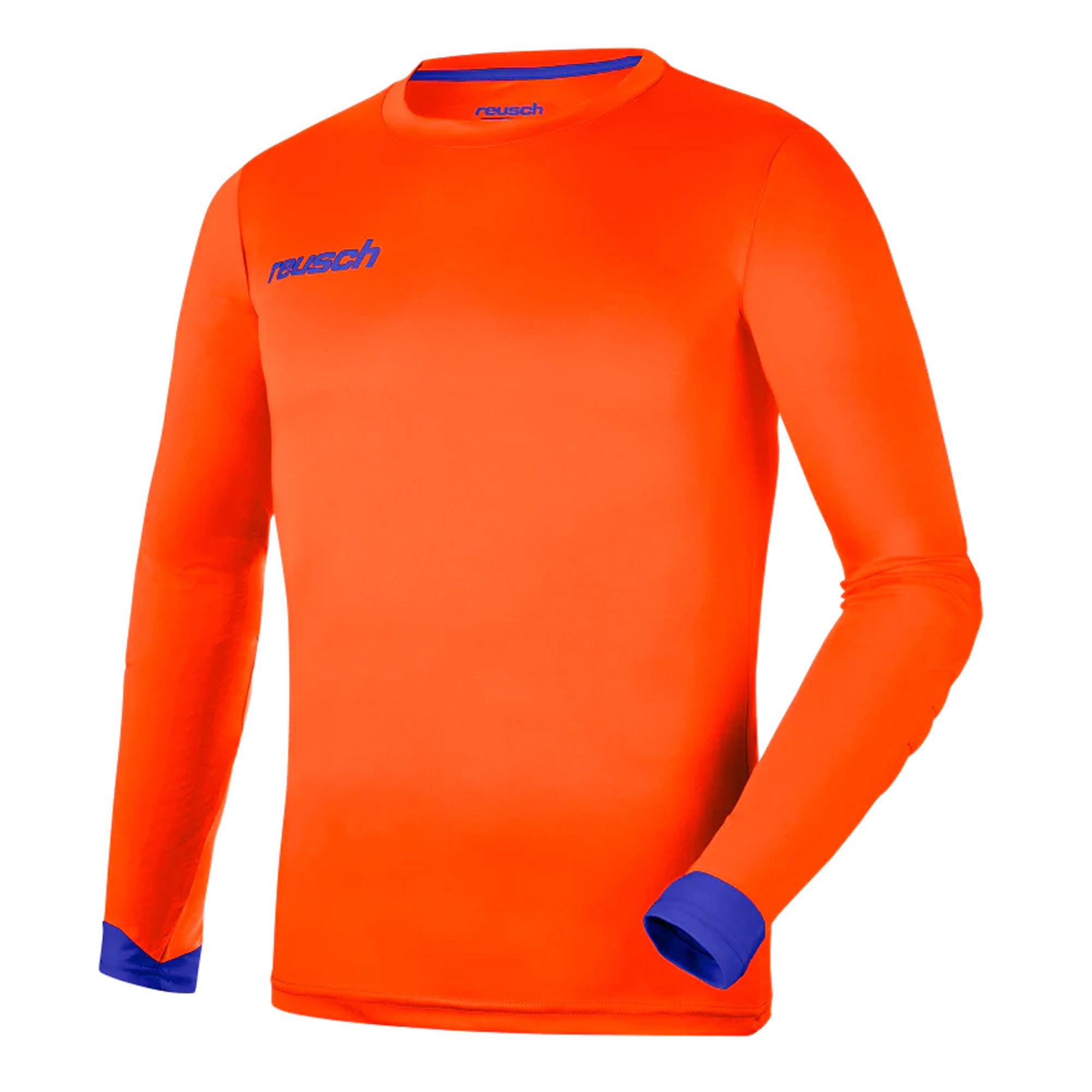 Reusch Men's Match Long Sleeve Padded Goalkeeper Jersey Orange/Blue、mySite、bottomscart