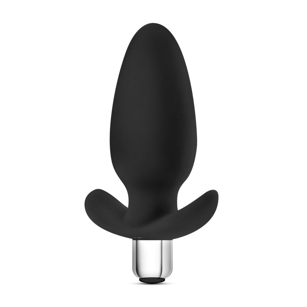 Luxe By Blush® | Little Thumper Black 4.5-Inch Vibrating Anal Plug With Handle、mySite、bottomscart