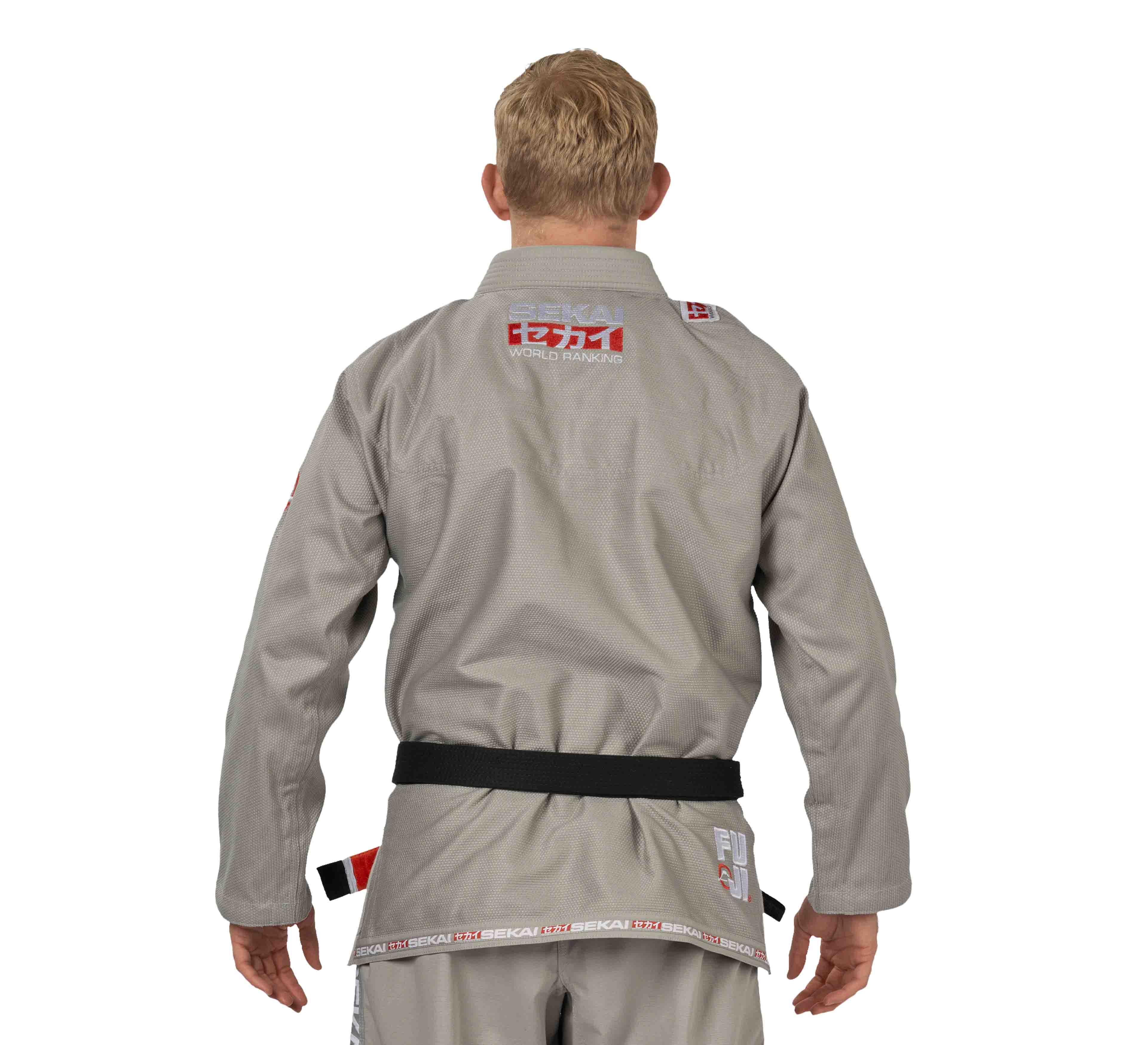Sekai 2.0 BJJ Gi Grey/Red、mySite、gigharbornorthrealestate