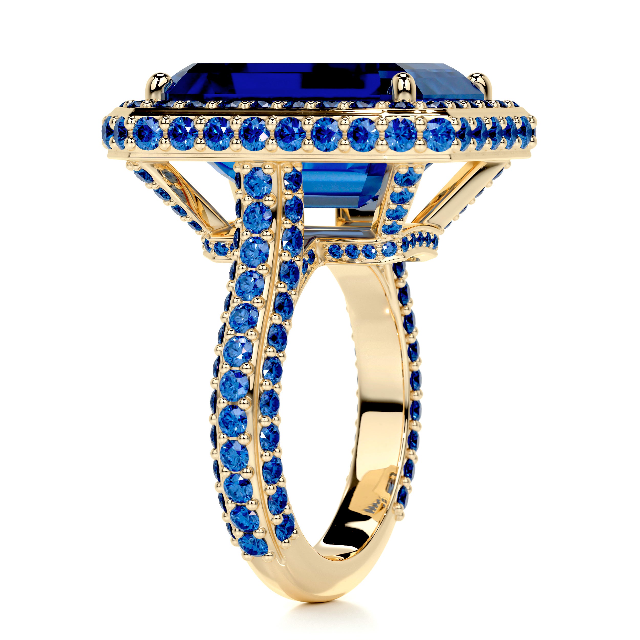 Mackenzie Gemstone Ring (12 Carat) -18K Yellow Gold、mySite、hinf8tx79