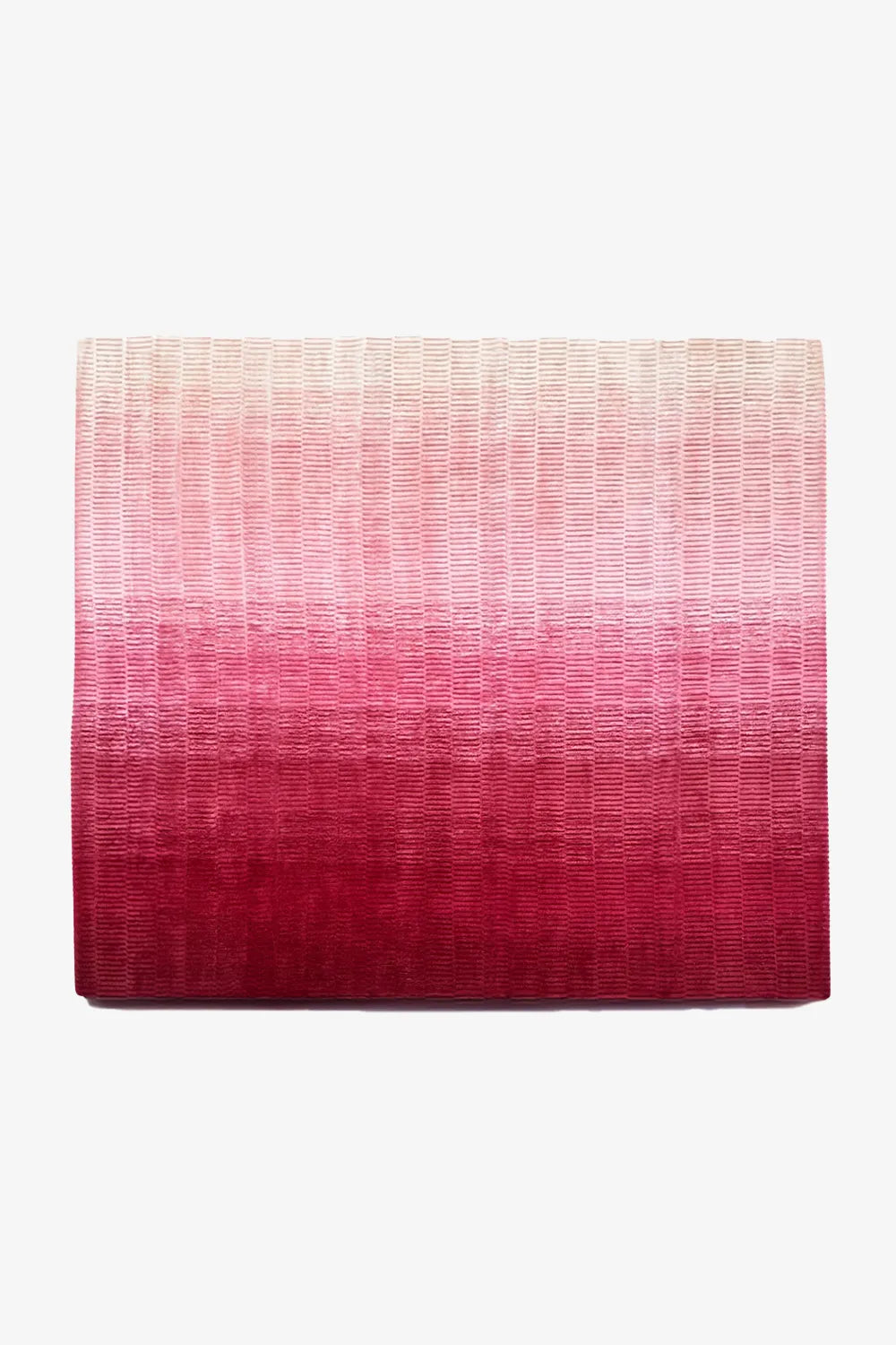 Pink Ombre Hand-Loomed Wool Square Rug、mySite、gigharbornorthrealestate